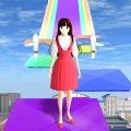 动漫女高中生跑酷3D(Sakura Girls School Parkour 3D)免费版手游下载